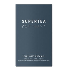 Teministeriet Supertea økologisk svart te 30g 20 stk earlgrey