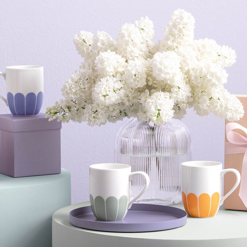 Villeroy & Boch Fleur soleil krus 29 cl gul