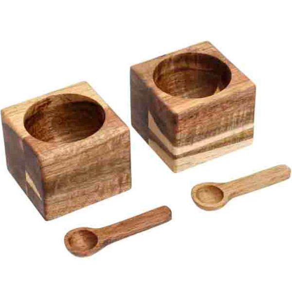 Holm Miniskålsett 6x6x5 cm 2 stk akasietre