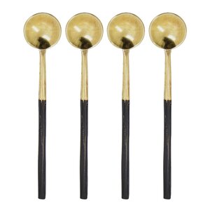 House Doctor Skjesett 11,5 cm 4 stk  antikkmessing