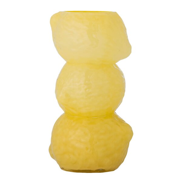 Bloomingville Limone vase 27 cm sitron