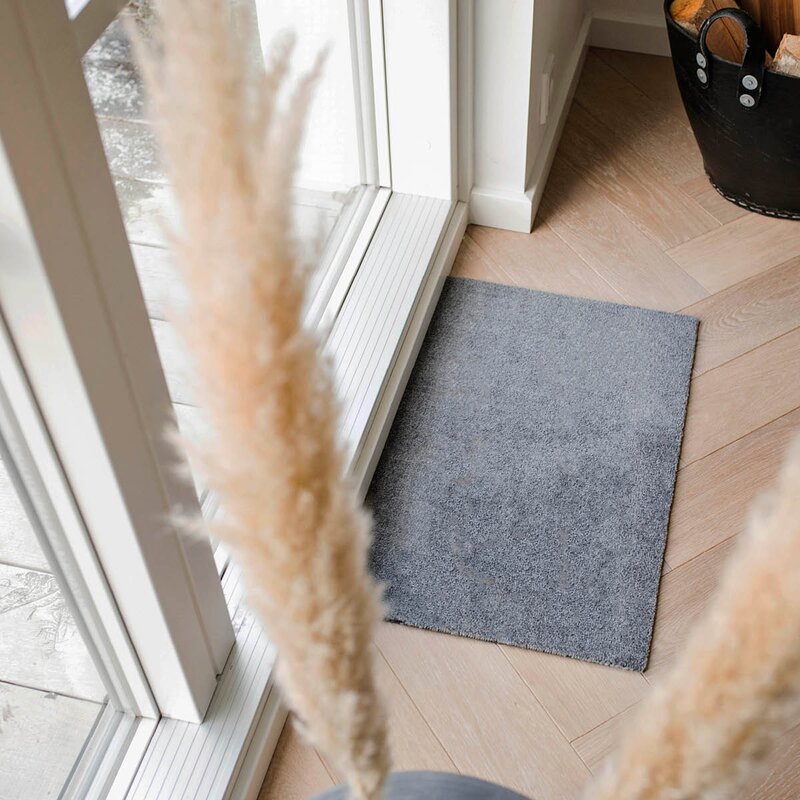 Tica Copenhagen Unicolor gulvmatte 40x60 cm steelgrey