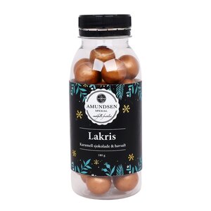 Amundsen Spesial Vinter gavepose lakris med karamellsjokolade og havsalt 180g