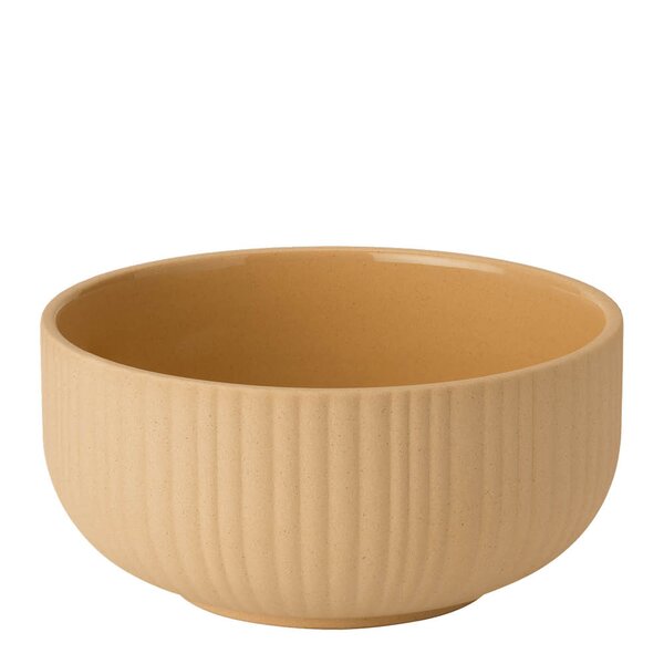 Knabstrup Keramik Verda skål 13 cm soft orange