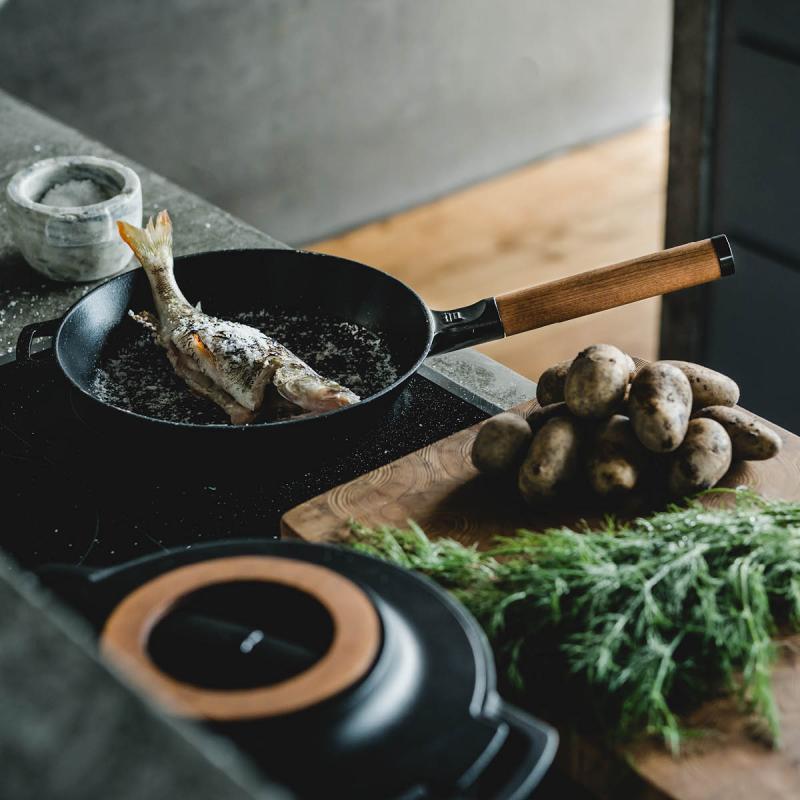 Fiskars Norden stekepanne 26 cm støpejern