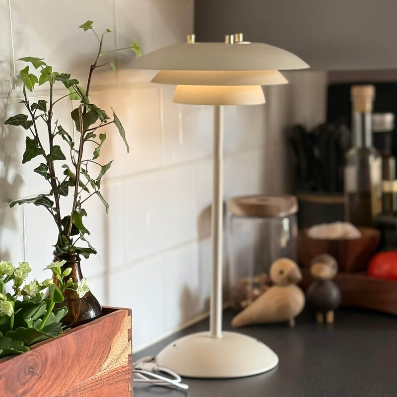 Aneta Lighting Epsilon Recharge portabel bordlampe 37 cm beige