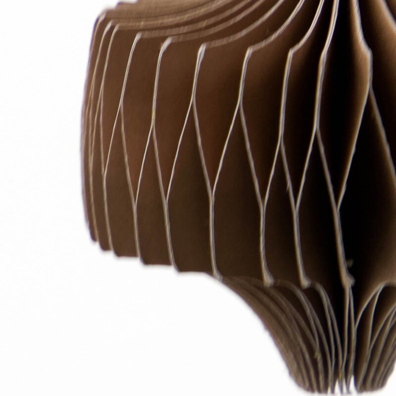 House Doctor Comb julepynt 6 stk lysebrun