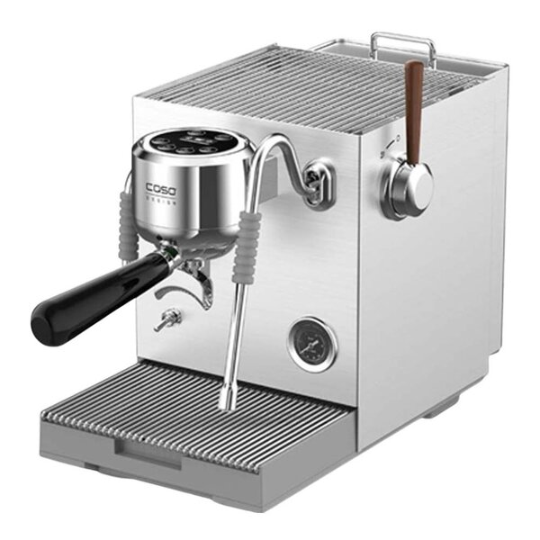 Caso Espresso Gourmet Avancerad kaffemaskin rustfritt stål