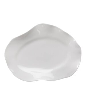 Serax Perfect Imperfection tallerken oval 22,5 cm hvit daenkei