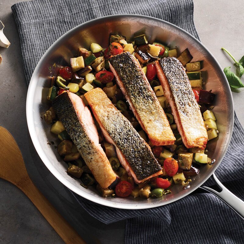 Tramontina Grano stekepanne 2 deler 20+30 cm stål