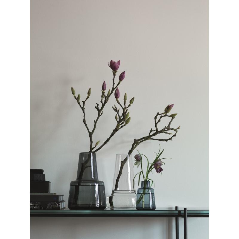 Holmegaard Flora vase lang 24 cm klar