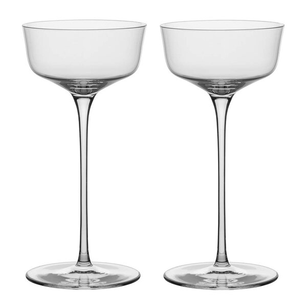 Orrefors Orrefors x Björn Frantzén Nick & Nora glass 14 cl 2 stk