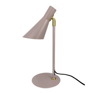 Dyberg Larsen DL12 mini bordlampe 39,5 cm beige/messing