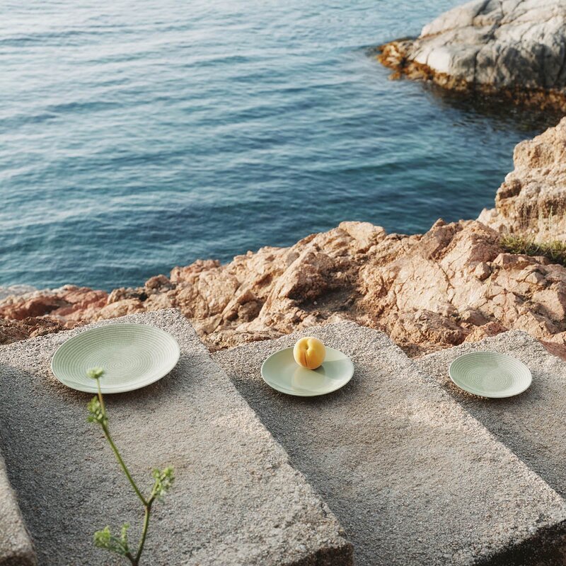 Arabia 24h tallerken 26 cm Avec grønn