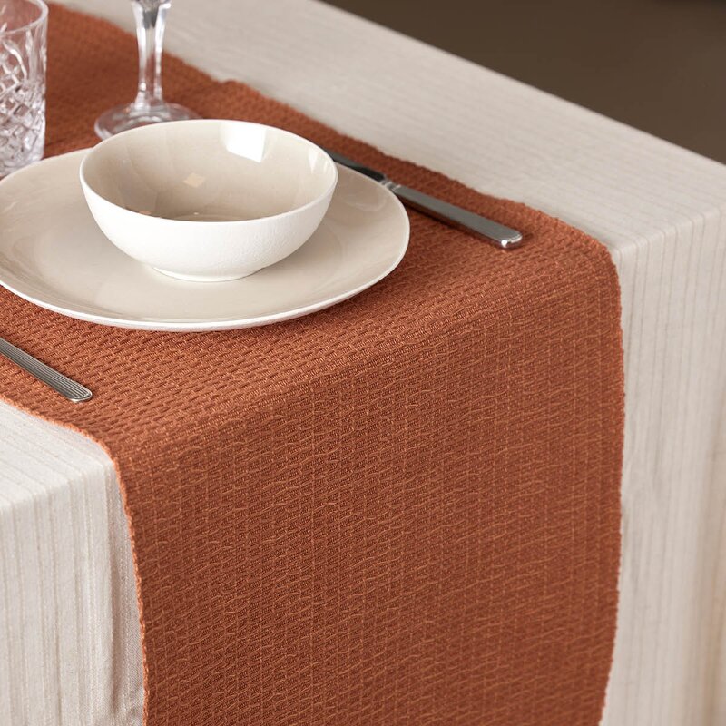 Holmen Sara løper 40x140 cm terrakotta