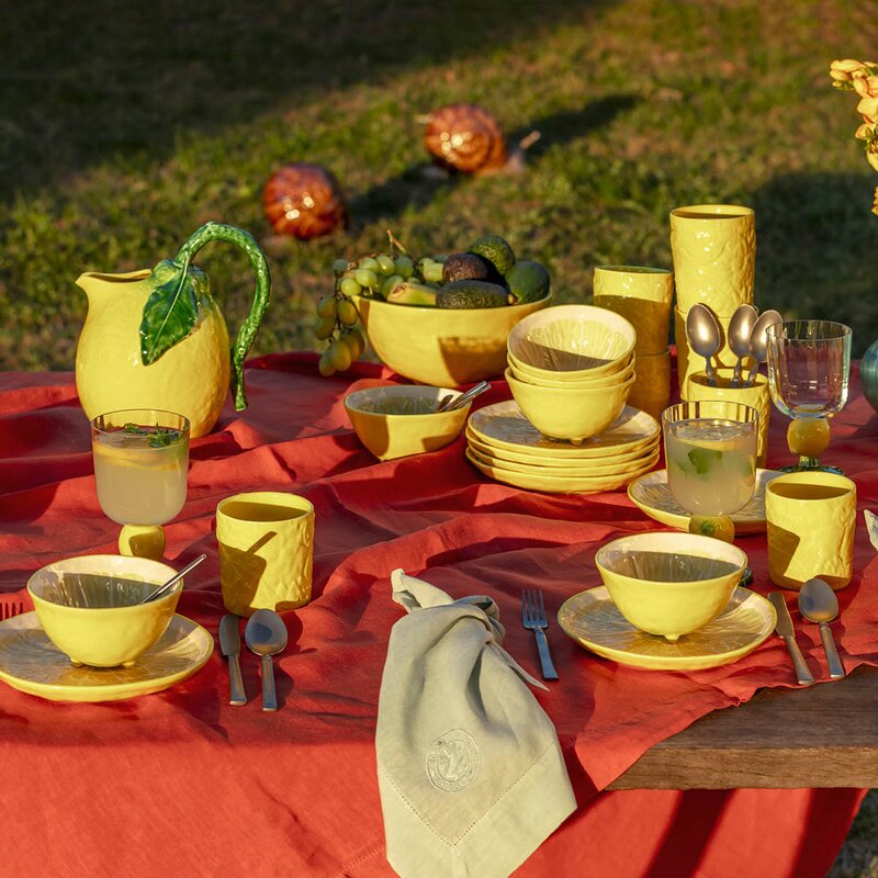 Bordallo Pinheiro Citron mugge 2L sitron gul
