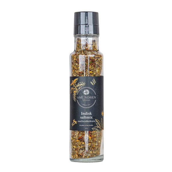 Amundsen Spesial Krydderkvern m/indisk saltmix 160 g