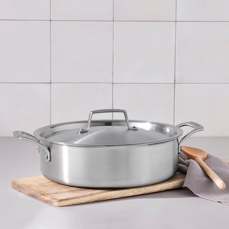 Le Creuset Essential 3-Ply sautegryte 26 cm 4,2L m/lokk