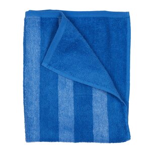 Fondaco Stripe håndkle 50x70 cm kornblå