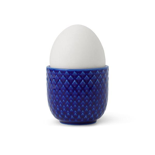Lyngby Porcelæn Rhombe Color eggeglass 5 cm m,blå