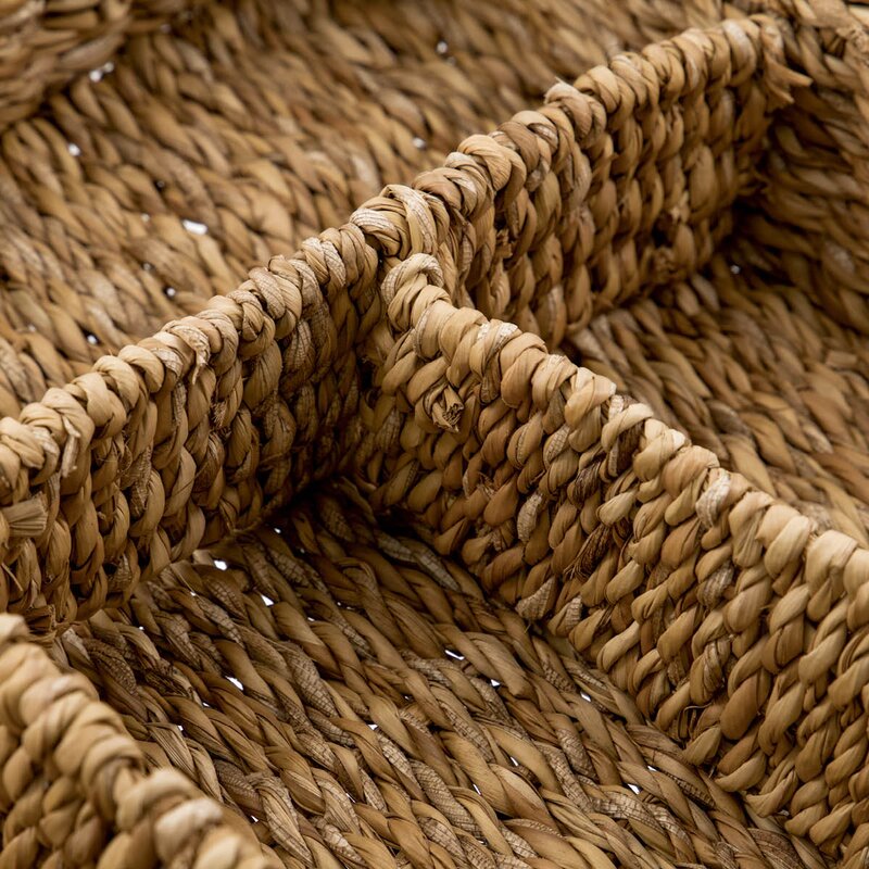 Nicolas Vahé Naba oppbevaringskurv med inndeling 27x35 cm sjøgress