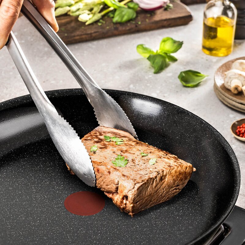 Tefal Exceptional Ceramic stekepanne 28 cm svart