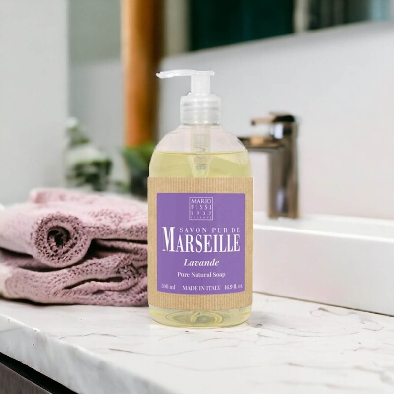 Mario Fissi Marseille dusjsåpe 500 ml Lavendel