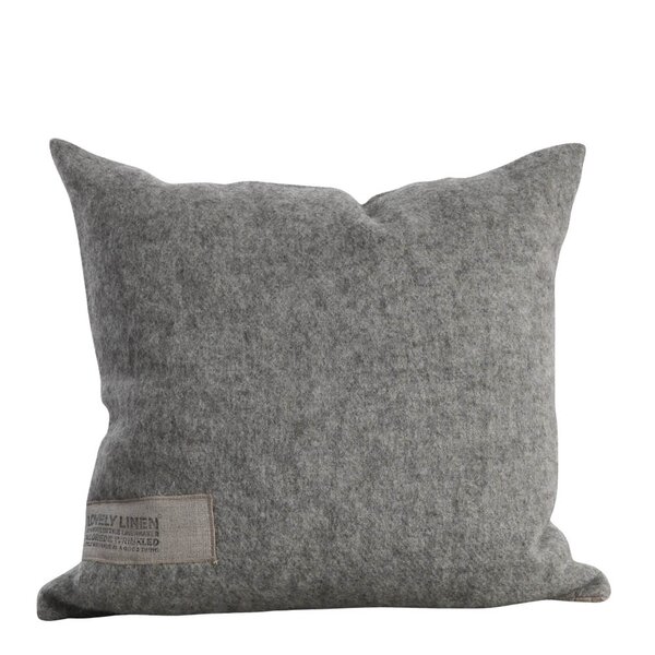 Lovley Linen Double putetrekk ull 50x50 cm Natural Beige