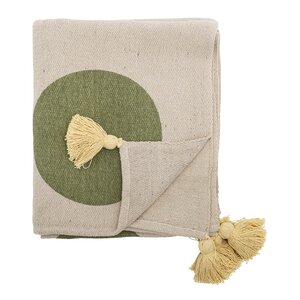 Bloomingville MINI Pledd Clennie 160x130 cm natur