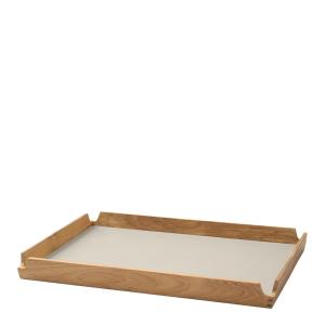 LIND DNA Airy teak brett 28,6x36,6 cm nupo oyster white