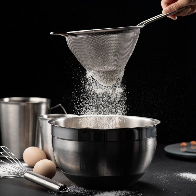 Modern House Kitchen Things spiss sil 17 cm børstet stål