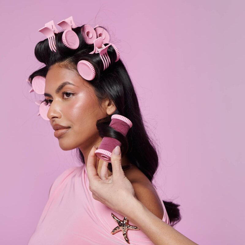 Mermade Varmeruller digital rosa