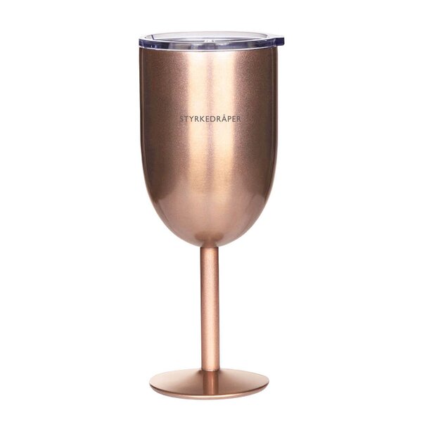 Pictureit Termo vinglass Styrkedråper 35 cl roségull