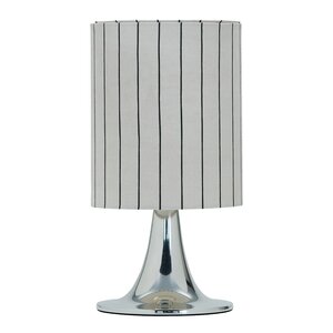 House Doctor Tulip bordlampe 38 cm sølvfinish