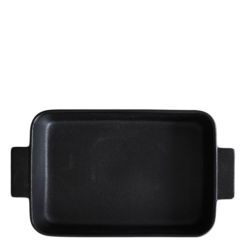 Satake Ildfast form porselen 37x22 cm svart