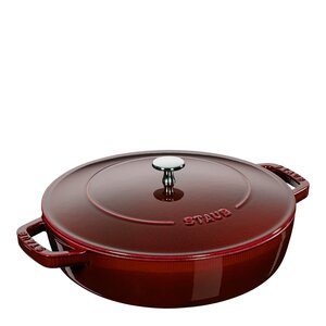 Staub Chistera sauté-traktørpanne 28 cm grenadin