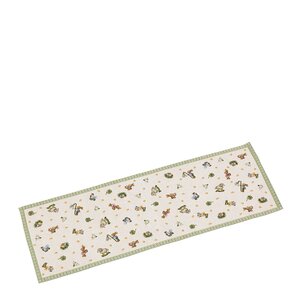 Villeroy & Boch Easter Delight bordløper 96x32 cm hvit/grønn
