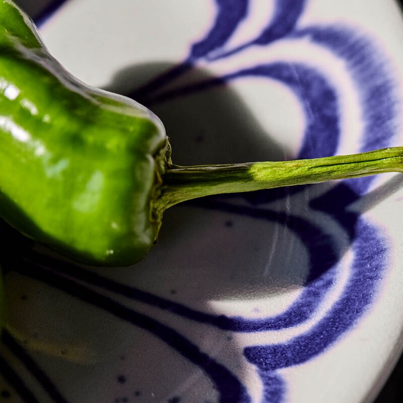 House Doctor Tallerken Diva 13 cm 3 stk blå