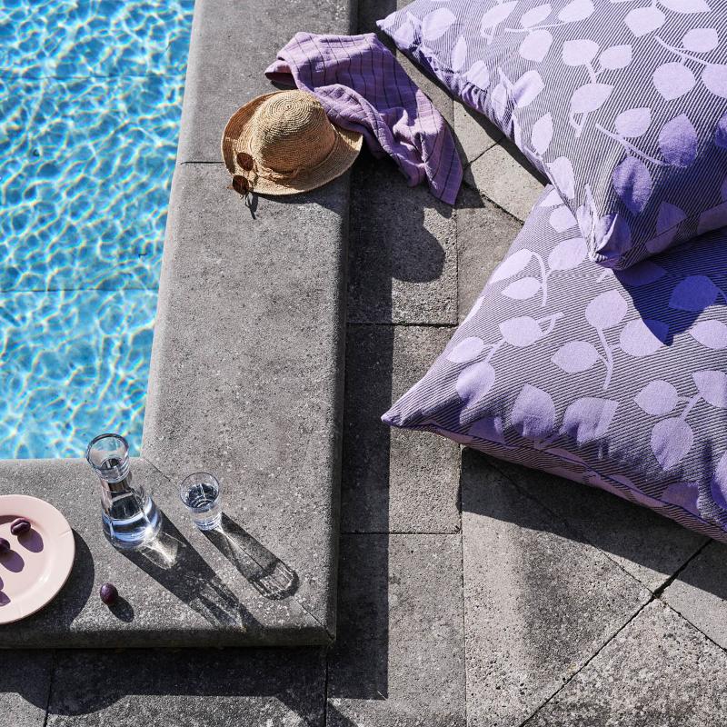 Rosendahl Outdoor Natura sittepute 120x8x80 cm grønn/lavendel