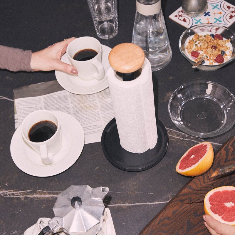 Rosendahl Paper pal kjøkkenrullholder 30 cm svart