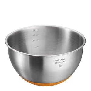 Fiskars Functional Form bakebolle 2,5L rustfritt stål