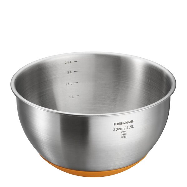Fiskars Functional Form bakebolle 2,5L rustfritt stål