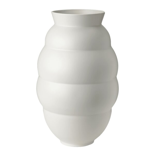 Knabstrup Keramik - Tortus Archie No.5 vase 41,5 cm hvit