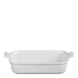 Le Creuset Heritage rektangulær ildfast form 32 cm white