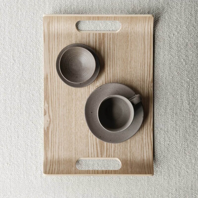 Blomus Kumi asjett XS 10 cm lys brun