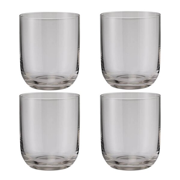 Blomus - Fuumi vannglass 34 cl 4 stk smoke