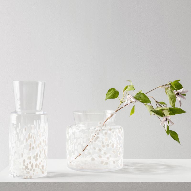 Kosta Boda Meadow vase 19,5 cm Vinter