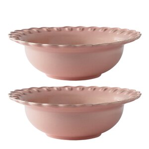 PotteryJo TULIPA dyp tallerken 23 cm 2 stk bela portuguesa 