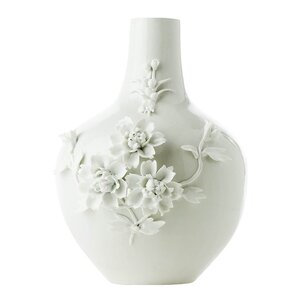Pols Potten 3D vase 30x37 cm blomst/hvit