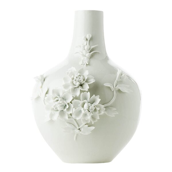 Pols Potten 3D vase 30x37 cm blomst/hvit
